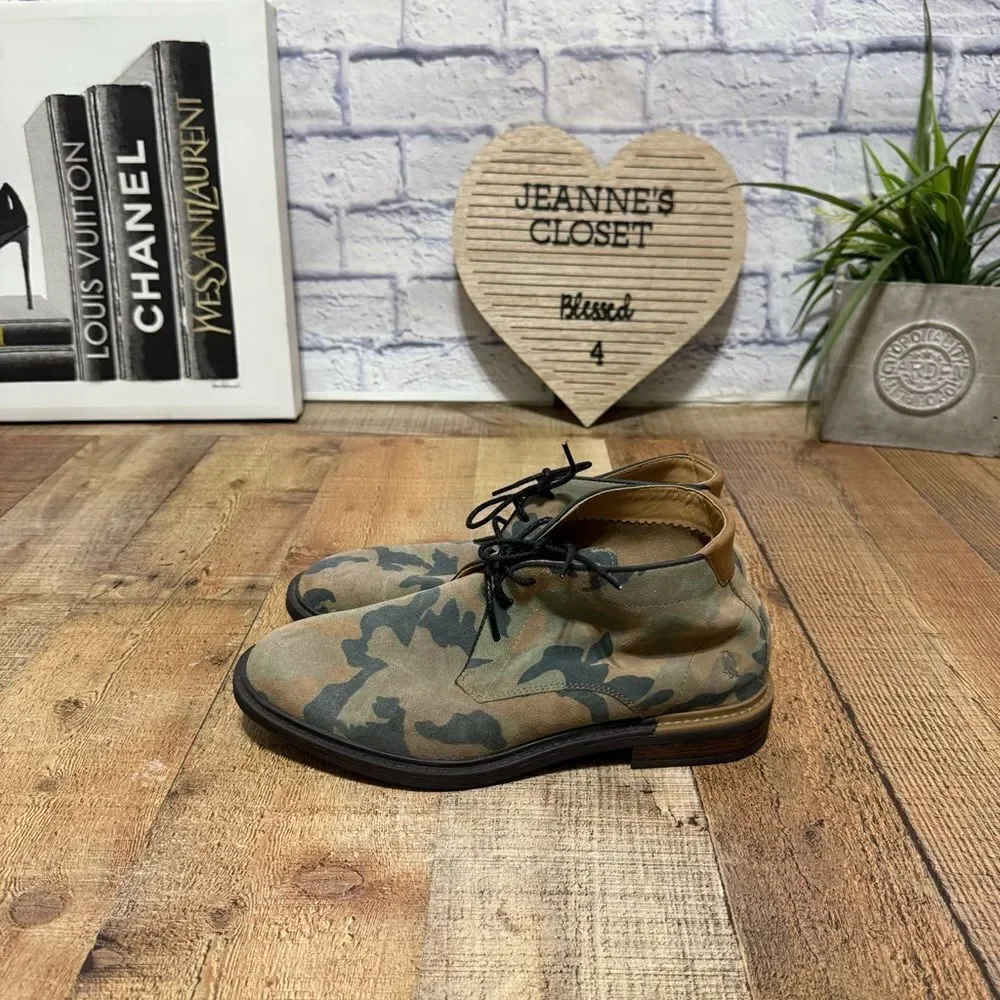 Men's HUSH PUPPIES Bounce, Davis Chukka Boot Camouflage Size 9
